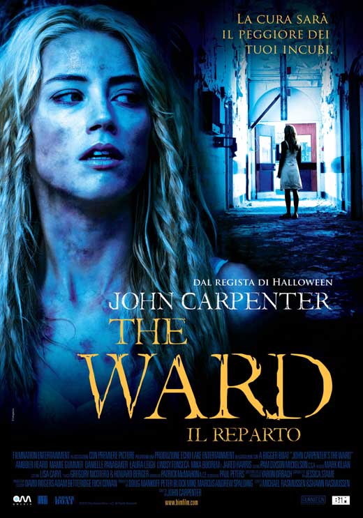 The Ward Movie Poster Print showcasing suspenseful imagery.