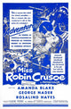 Miss Robin Crusoe Movie Poster featuring vibrant artwork.