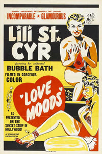 Love Moods Movie Poster Print showcasing romantic imagery.