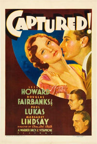 Captured Movie Poster Print showcasing cinematic art.