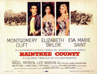 Raintree County Movie Poster Print showcasing classic cinema art.