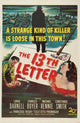 The 13th Letter Movie Poster Print showcasing captivating film art.