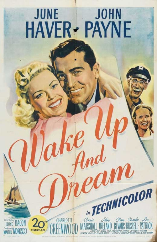 Wake Up And Dream Movie Poster Print showcasing inspiring artwork.