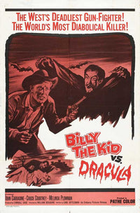 Billy the Kid vs Dracula Movie Poster Print (27x40)