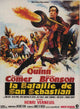 Guns for San Sebastian Movie Poster Print showcasing classic film imagery.