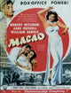 Macao Movie Poster Print featuring stunning cinematic artwork.