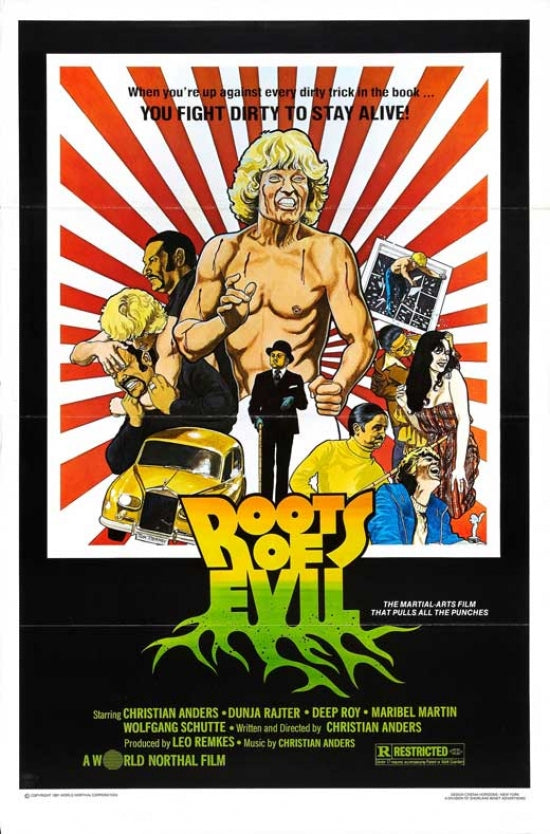 Roots of Evil Movie Poster Print showcasing horror art.
