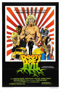 Roots of Evil Movie Poster Print showcasing horror art.