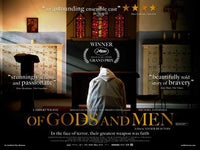 'Of Gods and Men' Movie Poster Print showcasing profound themes.