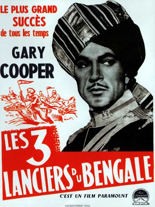The Lives of a Bengal Lancer Movie Poster Print