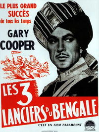 The Lives of a Bengal Lancer Movie Poster Print