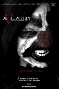 Devil Within Movie Poster Print showcasing eerie horror theme