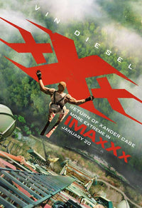 xXx: Return of Xander Cage Movie Poster Print featuring action-packed design.
