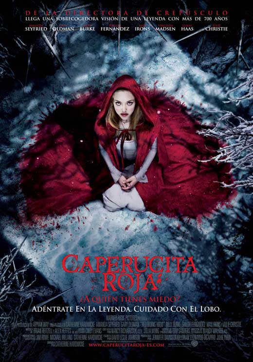 Red Riding Hood Movie Poster Print featuring whimsical design