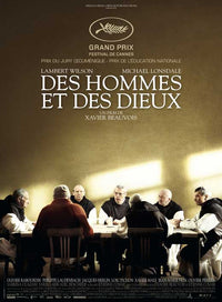 Of Gods and Men Movie Poster Print showcasing emotional themes and cinematic art.