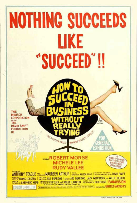 How to Succeed in Business without Really Trying Movie Poster Print 11x17