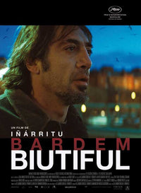 Biutiful Movie Poster Print showcasing emotional cinematic art.