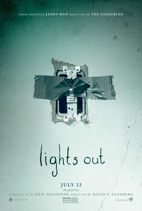 Lights Out Movie Poster Print 27x40 | Movie Decor