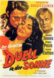 Duel in the Sun Movie Poster Print featuring vibrant cinematic imagery.
