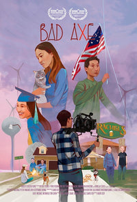 Bad Axe Movie Poster Print showcasing cinematic artwork.