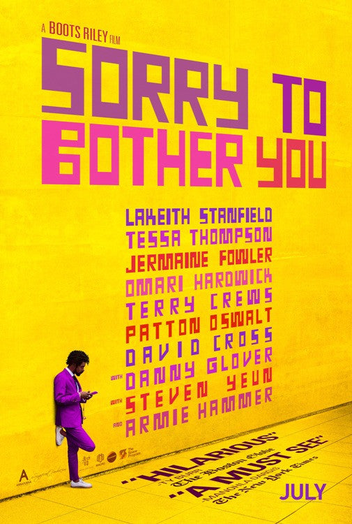 Sorry to Bother You Movie Poster Print (11x17) | Posterazzi