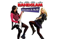 Bandslam Movie Poster Print showcasing vibrant colors and music theme.