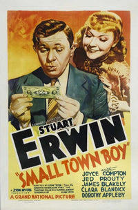 Small Town Boy Movie Poster Print showcasing classic rural charm.