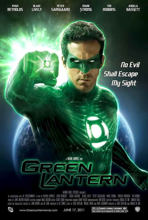 Green Lantern Movie Poster Print (27x40) | Posterazzi