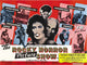 The Rocky Horror Picture Show Movie Poster Print featuring vibrant colors and iconic characters.