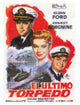 Torpedo Run Movie Poster Print showcasing naval warfare action.