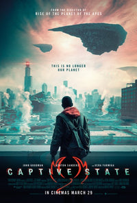Captive State Movie Poster Print showcasing a dramatic scene