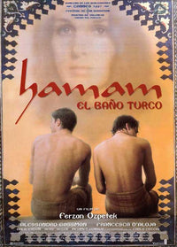 Hamam Movie Poster Print showcasing vibrant artwork.