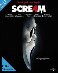 Scream 4 Movie Poster Print - Thrilling horror art for collectors.
