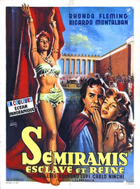 The Queen of Babylon Movie Poster Print showcasing vibrant colors and intricate details.