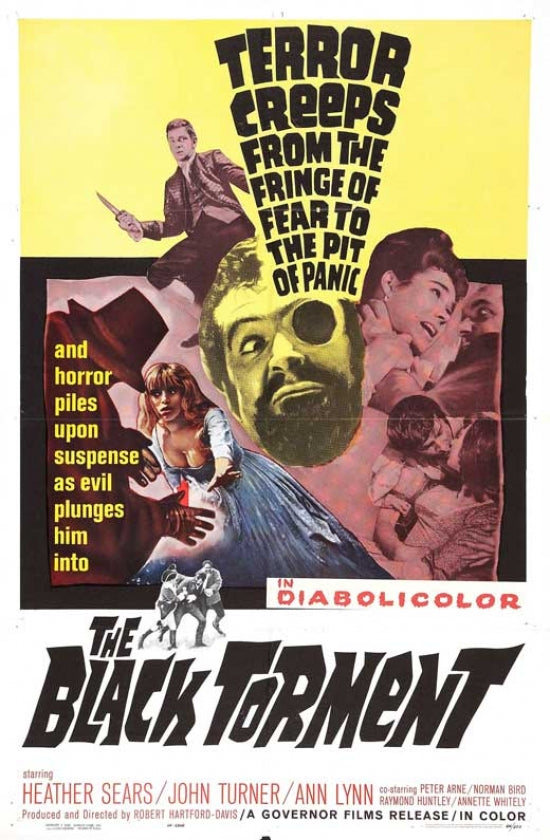 The Black Torment Movie Poster Print showcasing classic horror art.