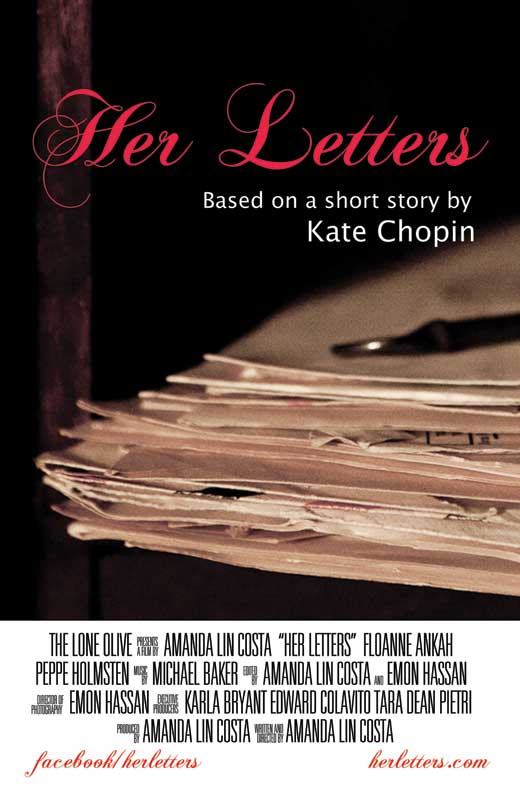 Her Letters Movie Poster Print showcasing cinematic art.