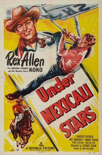 Under Mexicali Stars Movie Poster Print showcasing vibrant film imagery.