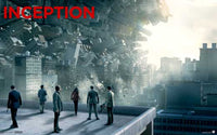 Inception Movie Poster Print featuring iconic imagery from the film.