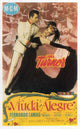 The Merry Widow Movie Poster Print showcasing romantic cinematic art.