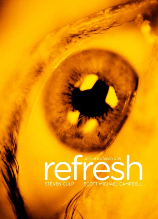 Refresh Movie Poster Print showcasing vibrant design and colors.
