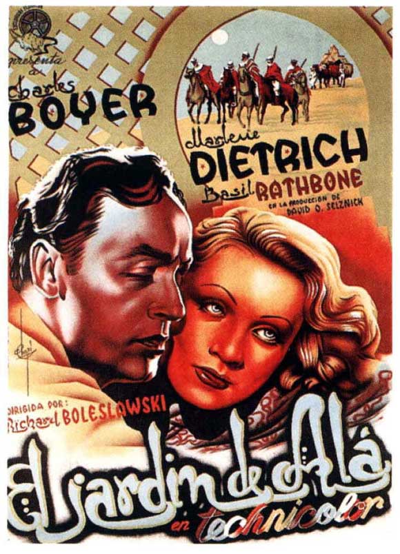 The Garden of Allah Movie Poster Print showcasing classic cinema art.