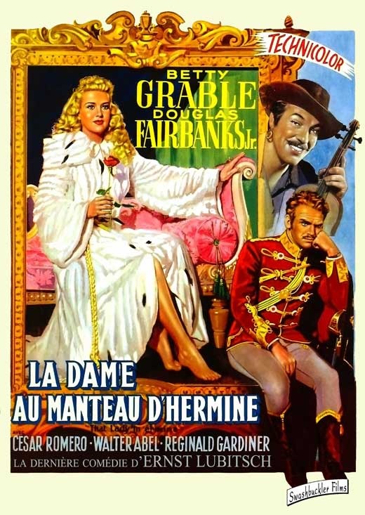 That Lady in Ermine Movie Poster Print showcasing classic cinema art.