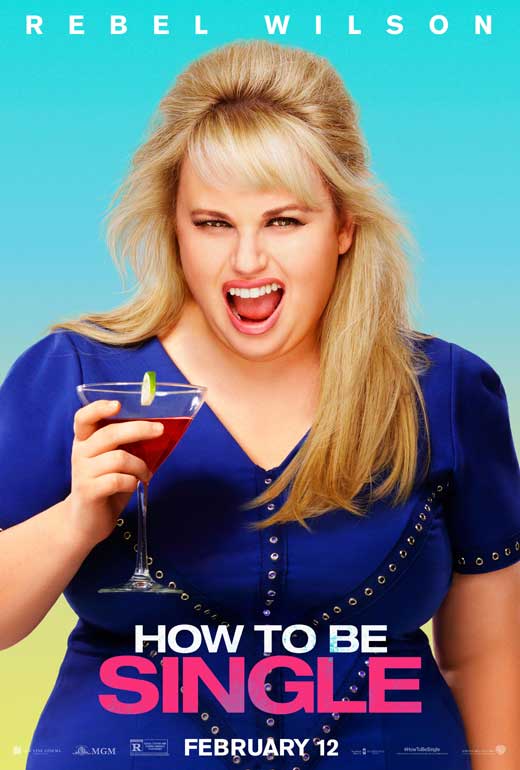 How to Be Single Movie Poster Print showcasing romantic comedy theme.