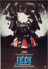 Return of the Jedi Movie Poster Print featuring iconic Star Wars imagery.