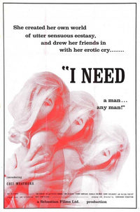I Need a Man Movie Poster Print showcasing classic cinema art.
