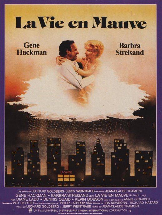 All Night Long Movie Poster Print showcasing vibrant film art