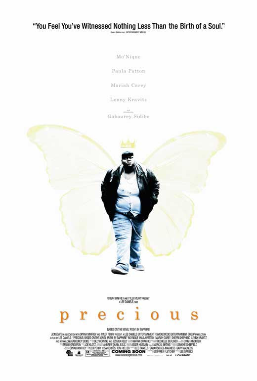 Precious Movie Poster - Based on the Novel Push by Sapphire (27x40)