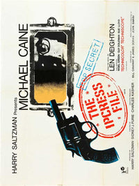 The Ipcress File Movie Poster Print showcasing iconic film imagery.