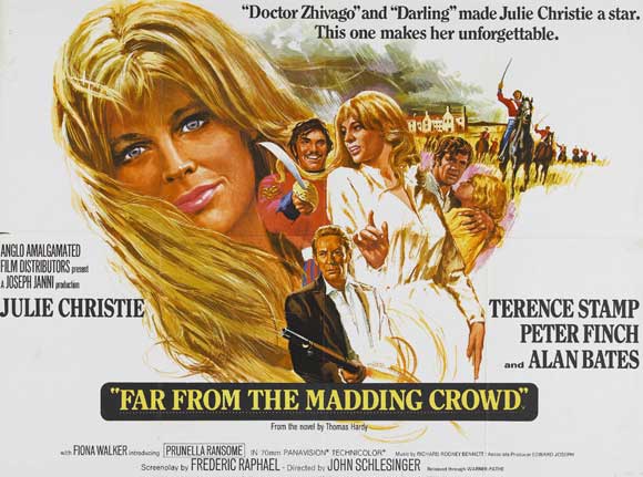 Far from the Madding Crowd Movie Poster Print featuring cinematic artwork.
