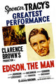 Edison the Man Movie Poster Print showcasing cinematic history.